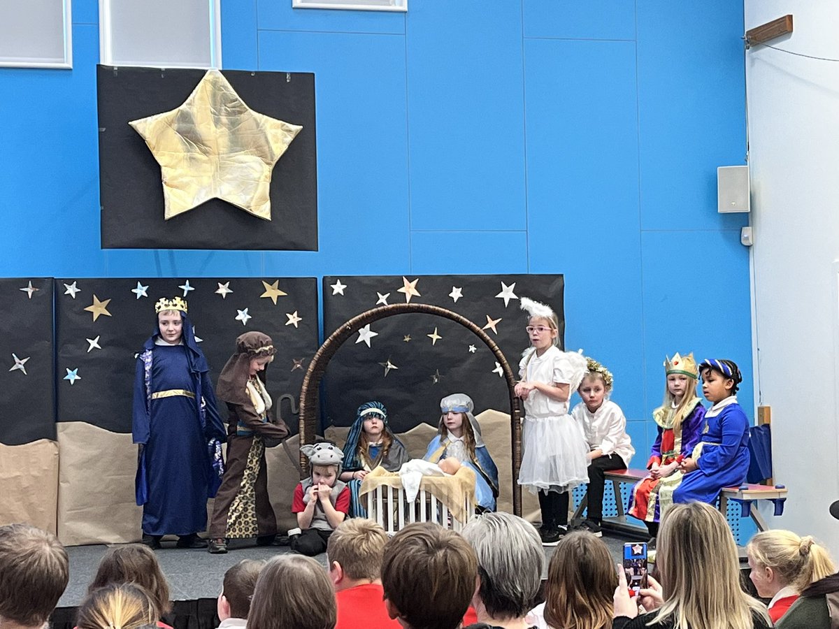 BarrhillPrimary's tweet photo. What a lovely Nativity performance from P1-4 and Mrs Price! Thank you to all our family and friends who came to support us. https://t.co/TEt5oAfOR1