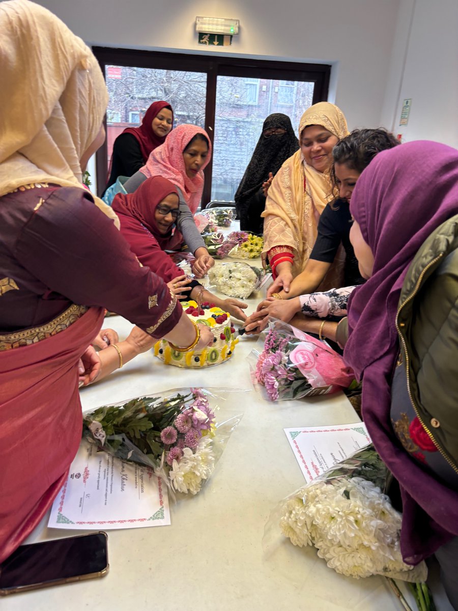 Today we thanked and celebrated our wonderful group of volunteers for their time, commitment and support to our organisation. We wouldn't be able to run our services and activities without them. Thank you all!👩🏾🧕🏾🫶🏾🇧🇩 #TeamAnanna