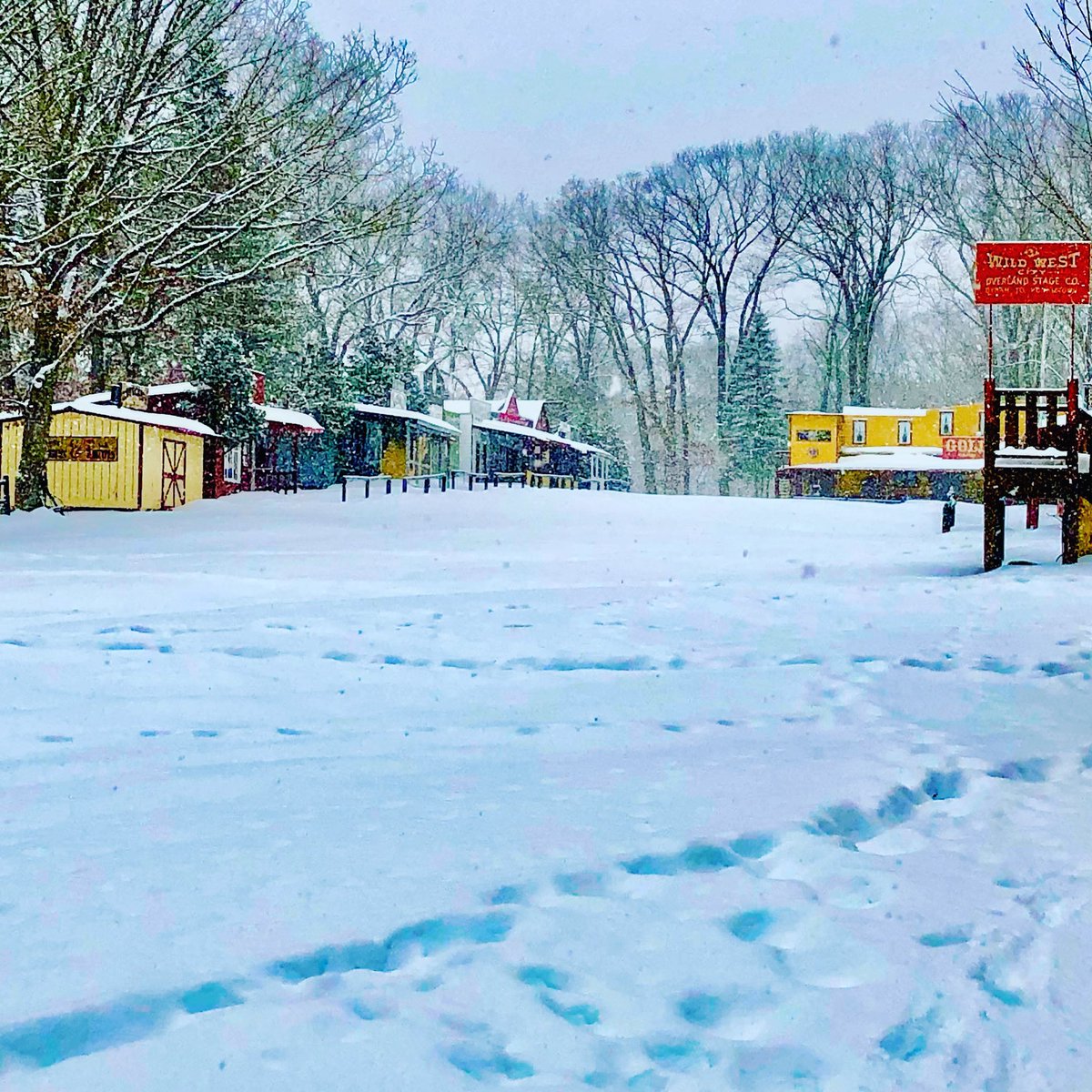 Dreaming of a snow covered town… ⛄️