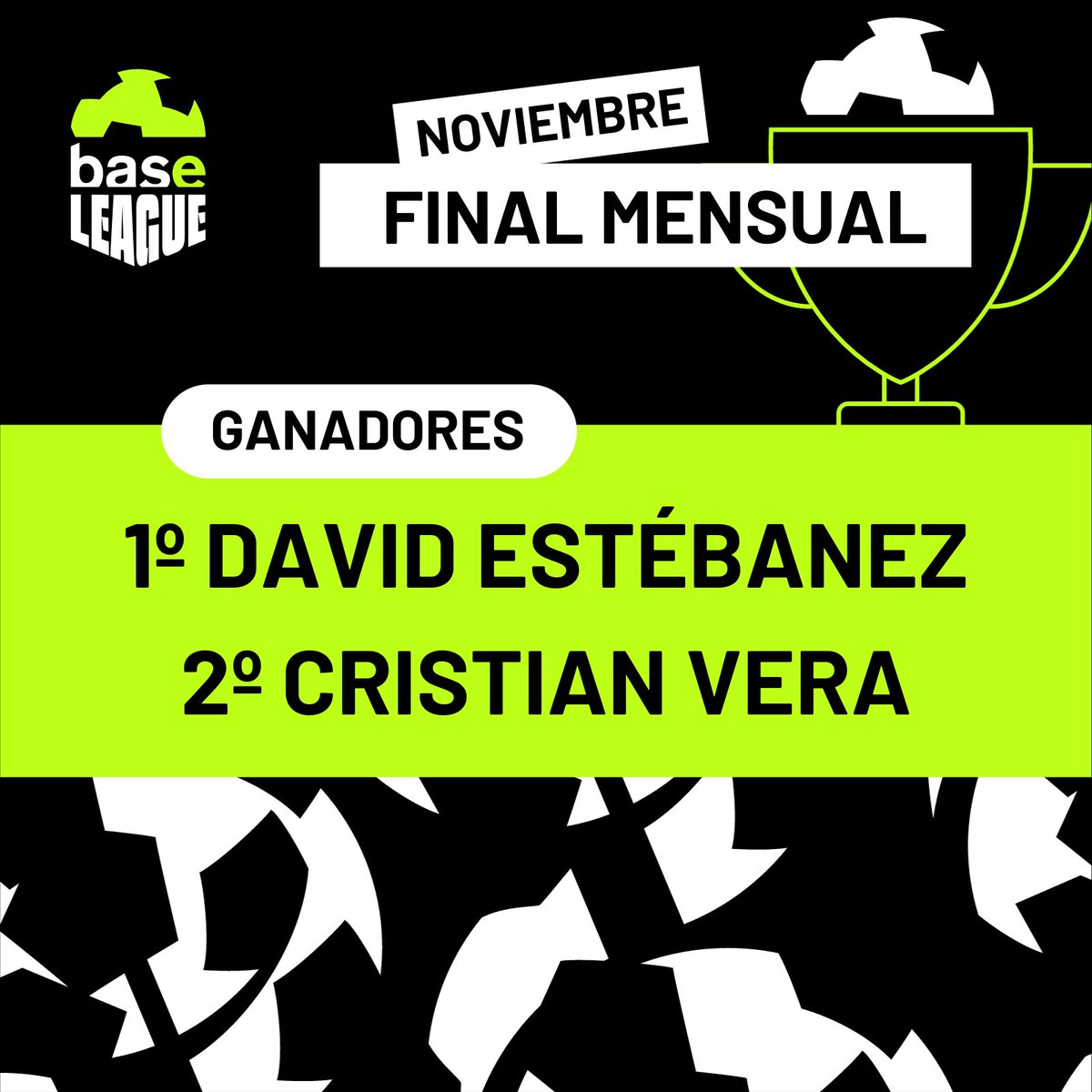 ¡YA TENEMOS A NUESTROS ÚLTIMOS GANADORES MENSUALES! <a href="/cone1996fc/">Cone</a> y <a href="/VeRa10___/">Cristian Vera.</a> se reparten nuestro último campeonato regular. ¡RUIDO PARA ELLOS! 👏👏