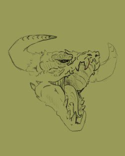 ReiAdoni's tweet image. Bundle of deathclaw doodles 
Got really into freehand lastnight 

#artist #myartwork #referenced #DigitalArtist #deathclaw #fallout
