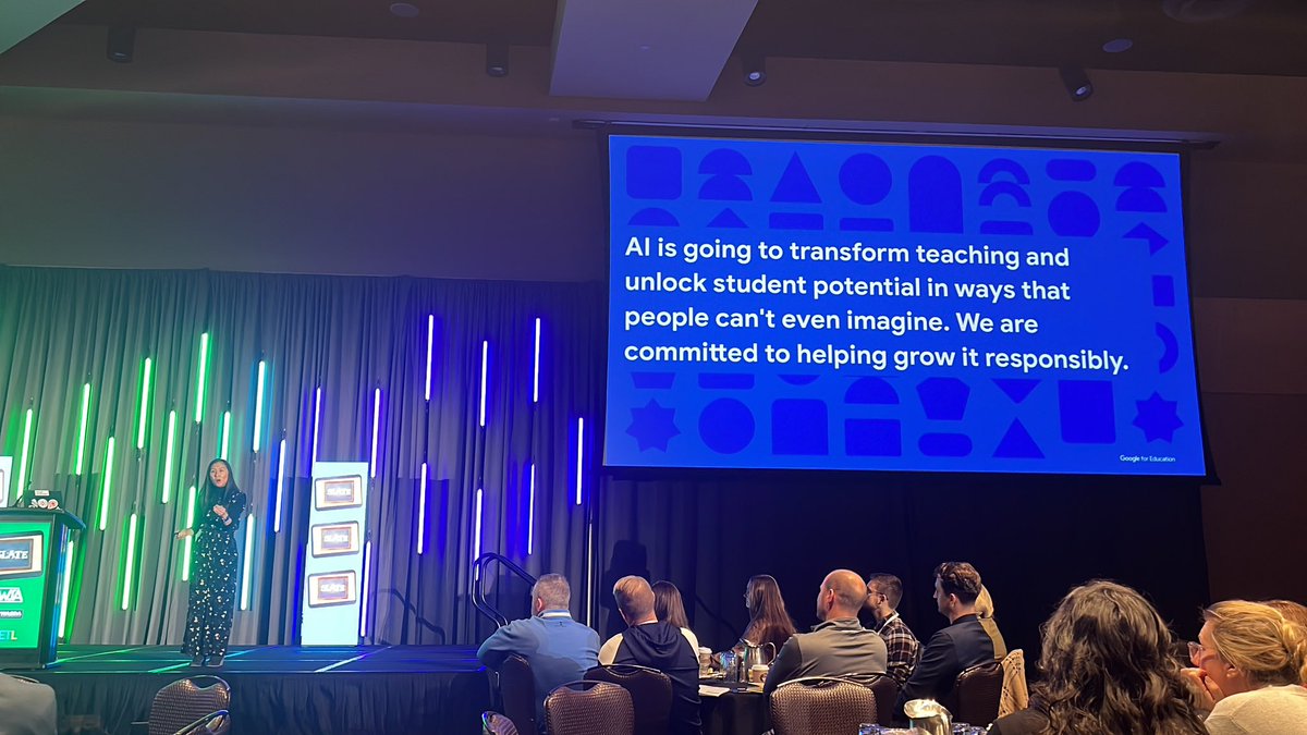 AI is changing the landscape of education right now.