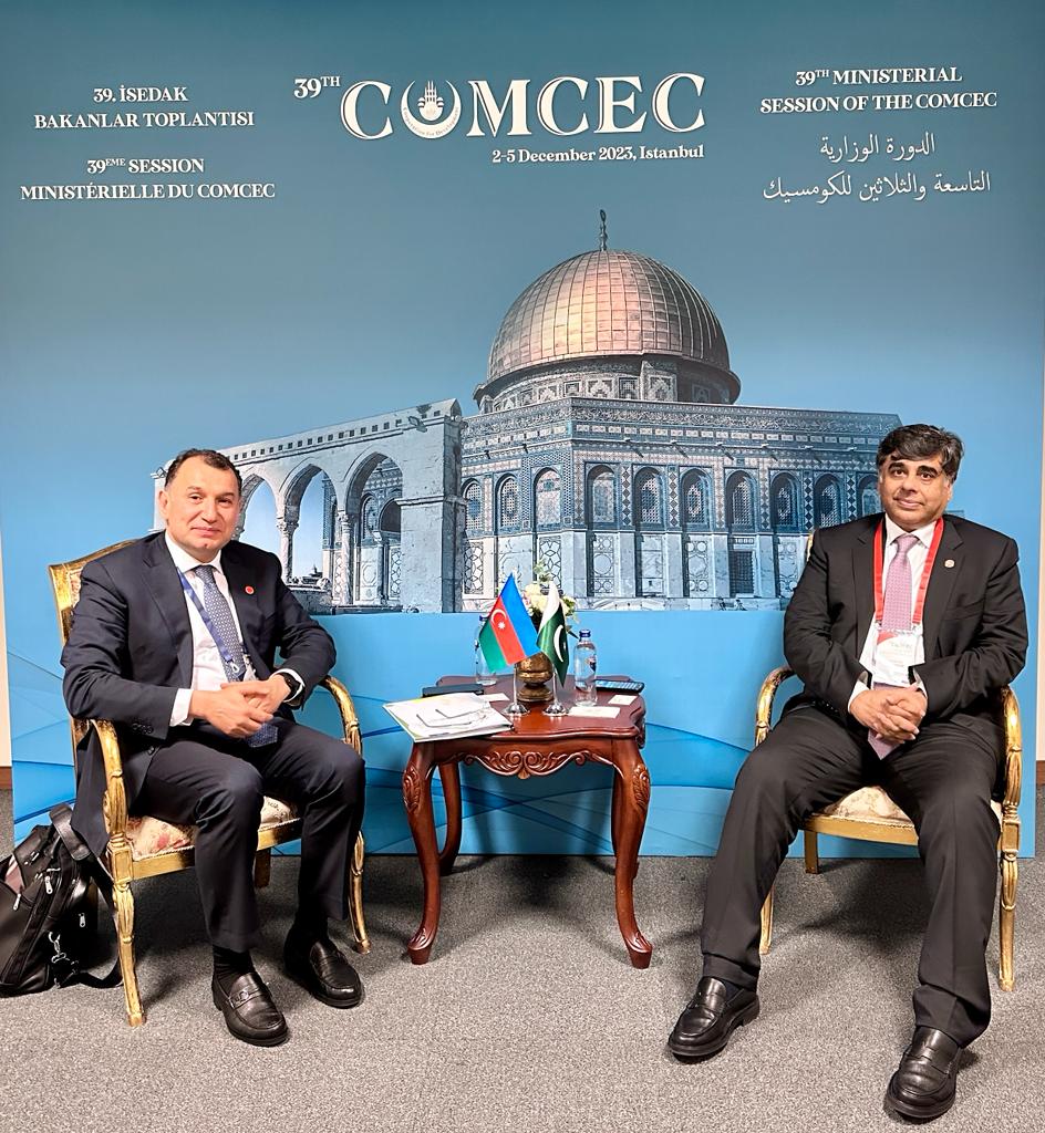 Had a fruitful discussion with H.E. Sahib Mammadov, Deputy Minister of Economy of Azerbaijan. Explored avenues to strengthen cooperation and foster opportunities for mutual benefit. Our commitment remains steadfast in advancing further trade liberalization for the prosperity of