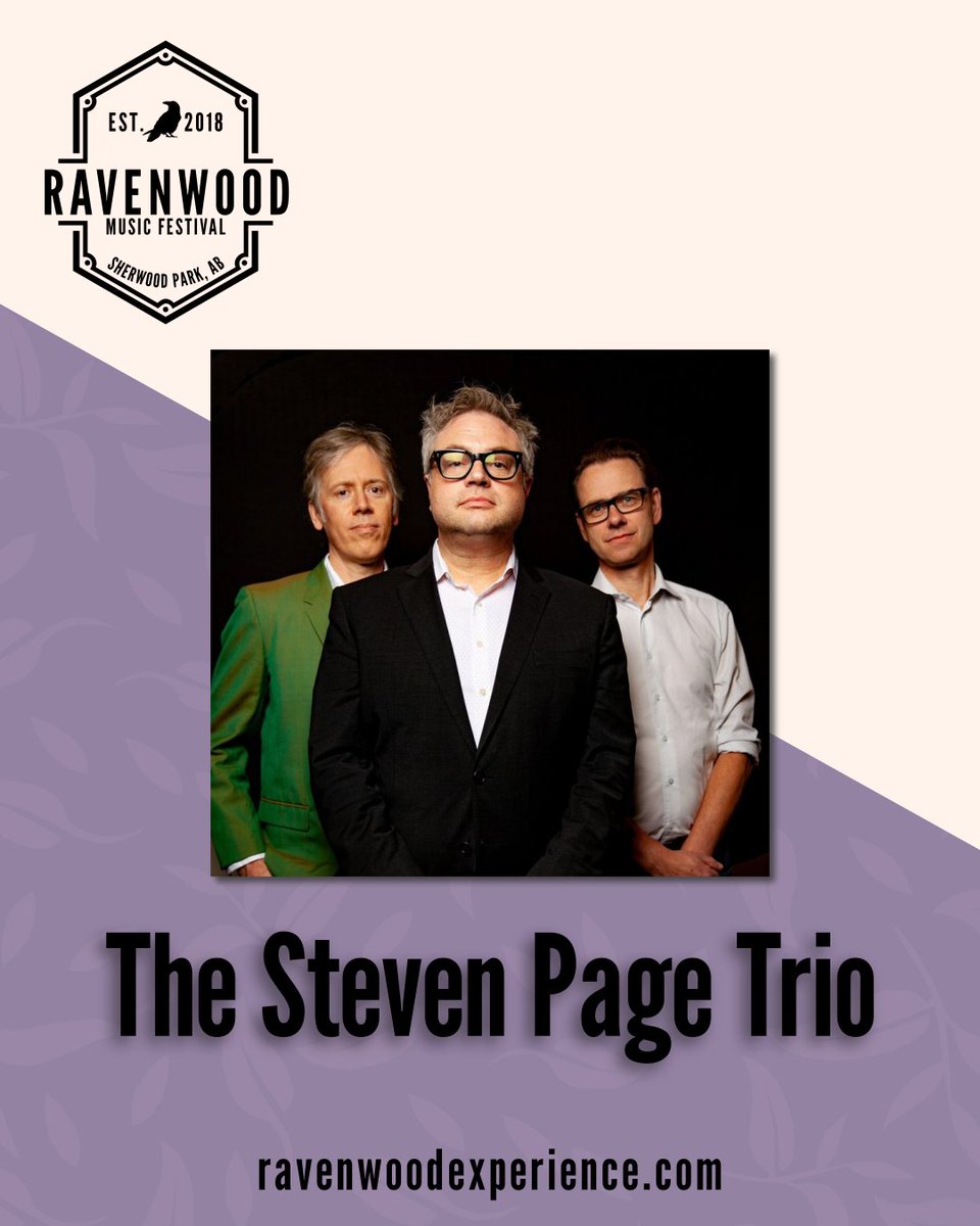 The @stevenpage Trio headlines Saturday, July 13, 2024, at the sixth annual RavenWood Music Festival. Early bird and single day tickets are now available at ravenwoodexperience.ca/tickets