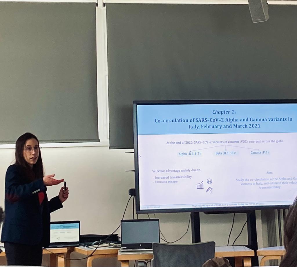 Alfredo De Bellis (@alfredo_db_) on Twitter photo Congratulations to my exceptional colleague <a href="/CMolinaGrane/">Carla Molina Grané</a> who brilliantly defended her PhD thesis today (cum laude)! Congratulations to my exceptional colleague <a href="/CMolinaGrane/">Carla Molina Grané</a> who brilliantly defended her PhD thesis today (cum laude)!