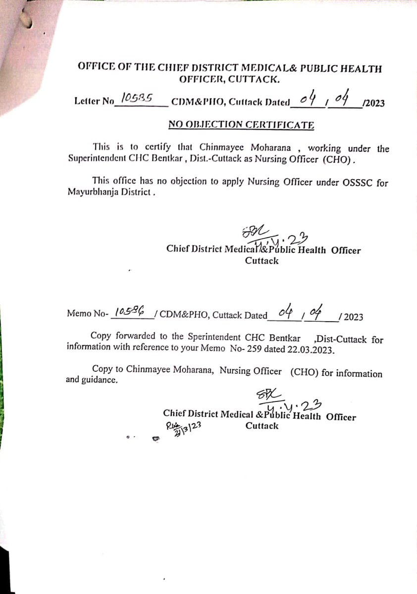 SagarOjha4u's tweet photo. Kindly look into this matter . As I have got appointment under CDM &amp; PHO, Mayurbhanj . In this case kindly releive me to enable my self to join at my place of posting and take necessary steps for which I will able to get my previous salary .@CMO_Odisha @MoSarkar5T @SecyChief https://t.co/PNHpWXIbgi