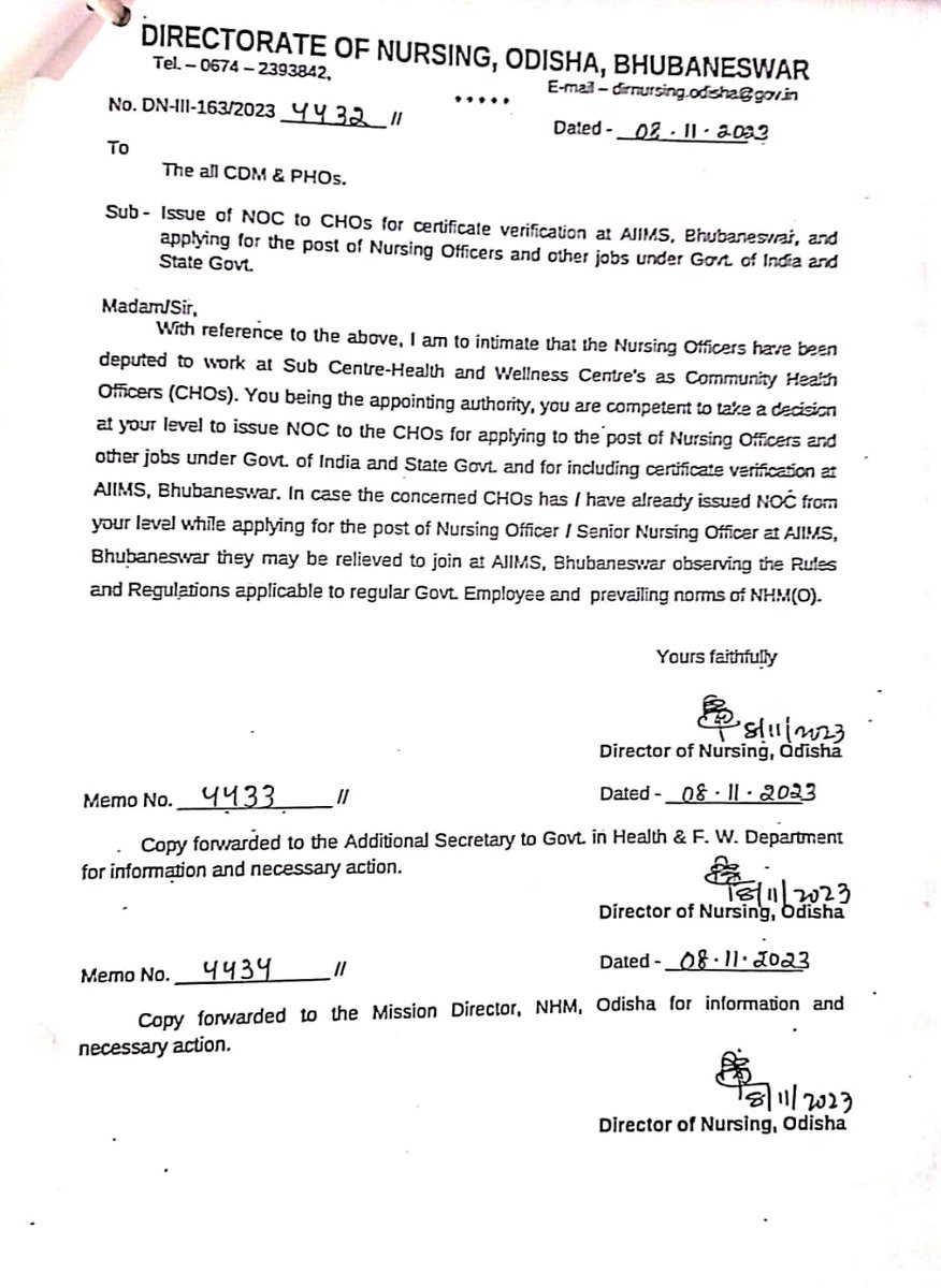 SagarOjha4u's tweet photo. Kindly look into this matter . As I have got appointment under CDM &amp; PHO, Mayurbhanj . In this case kindly releive me to enable my self to join at my place of posting and take necessary steps for which I will able to get my previous salary .@CMO_Odisha @MoSarkar5T @SecyChief https://t.co/PNHpWXIbgi