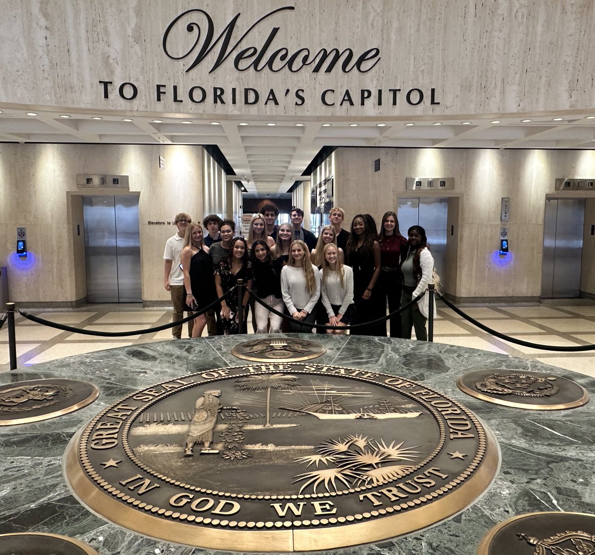 Yesterday Lincoln SGA took a visit to the Capitol!