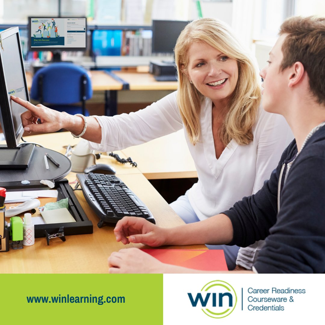 WINLearning_'s tweet photo. WIN Learning's Career Readiness System includes real-world scenarios and career-contextualized activities to help students apply their knowledge in practical ways. https://t.co/cIOytBWlsK #WINLearning #CareerReadiness #WorkReady https://t.co/C8PsvEQoYR