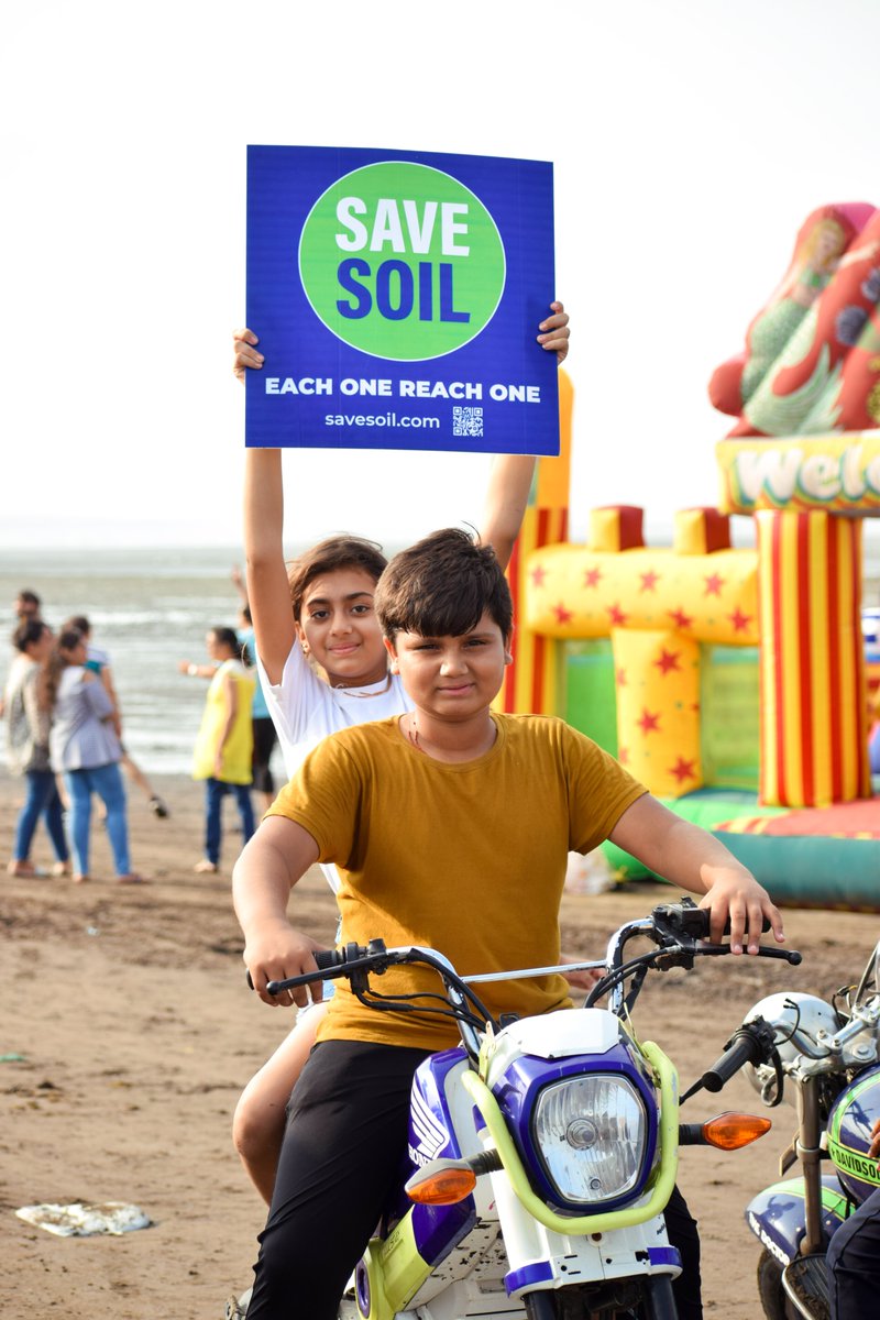 SaveSoilSurat's tweet photo. #SoilForClimateAction The Future Generation's wealth must be preserved. https://t.co/WYFQTmqtL8