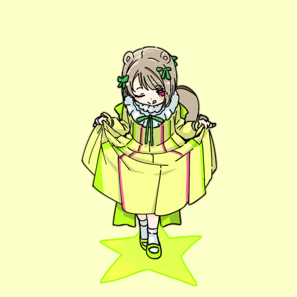 中須かすみ 「ぐなぃ 」|sinano-ya@twoのイラスト