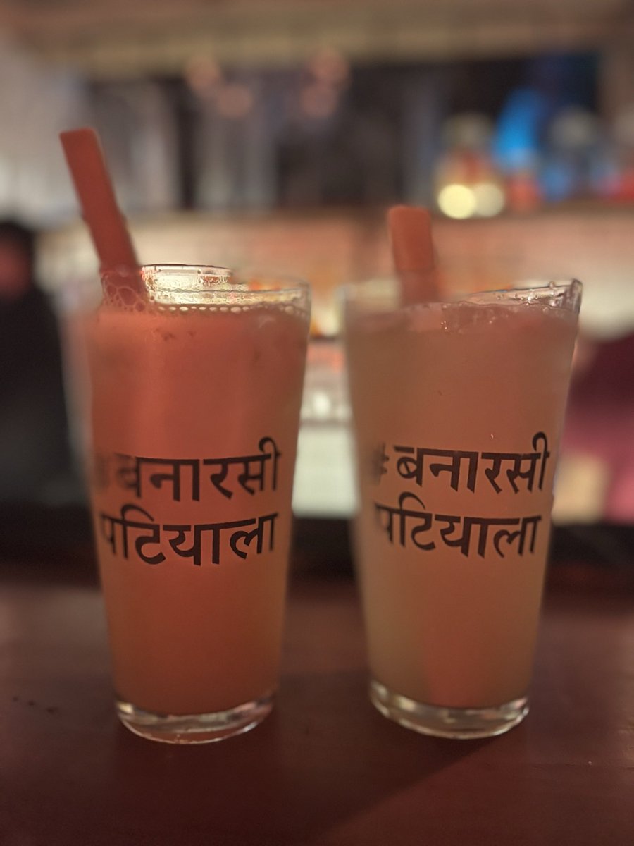 IshitaJoshi's tweet photo. Have you guys tried this yummiest #BanarasiPatiala drink?
This is one of my favourite cocktails till date! ๐ https://t.co/f0nWZXrRjx
