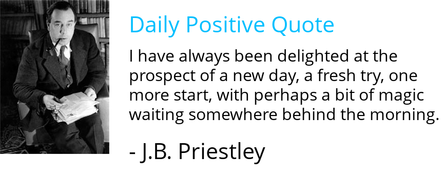 #positivequote by English Author #jbpriestley (1894 - 1984) johnfgroom.com/blog/1998/02/2…