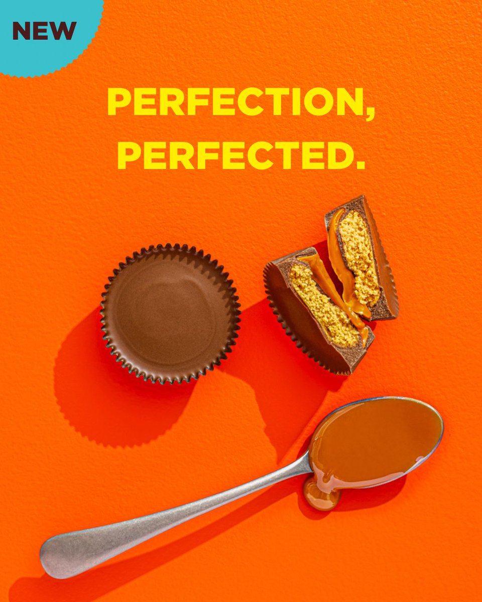 PERFECTION, PERFECTED with our REESE'S BIG CUP with Caramel!  🍫🥜 🧡

#Reeses #ReesesCanada #ReesesBigCupwithCaramel