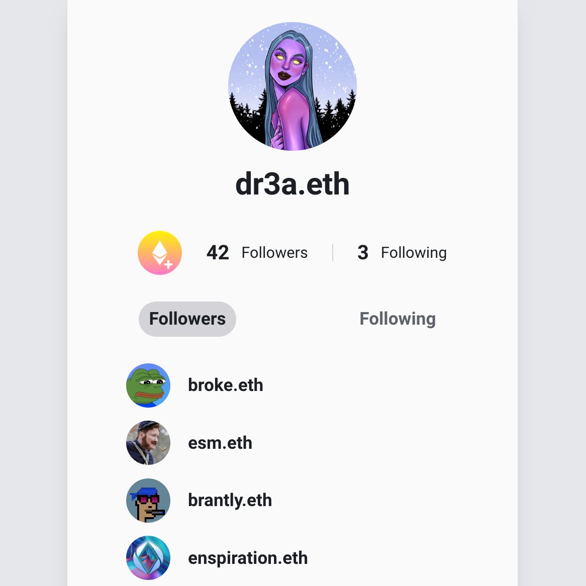 BrantlyMillegan's tweet image. ENS STREAMING FUNDING: I request your support for Ethereum Follow Protocol

if you are a delegate, I request your vote for Ethereum Follow Protocol (it looks like the voting for the ENS streaming funding will start in less than a week)

EFP is already highly linked to the ENS…