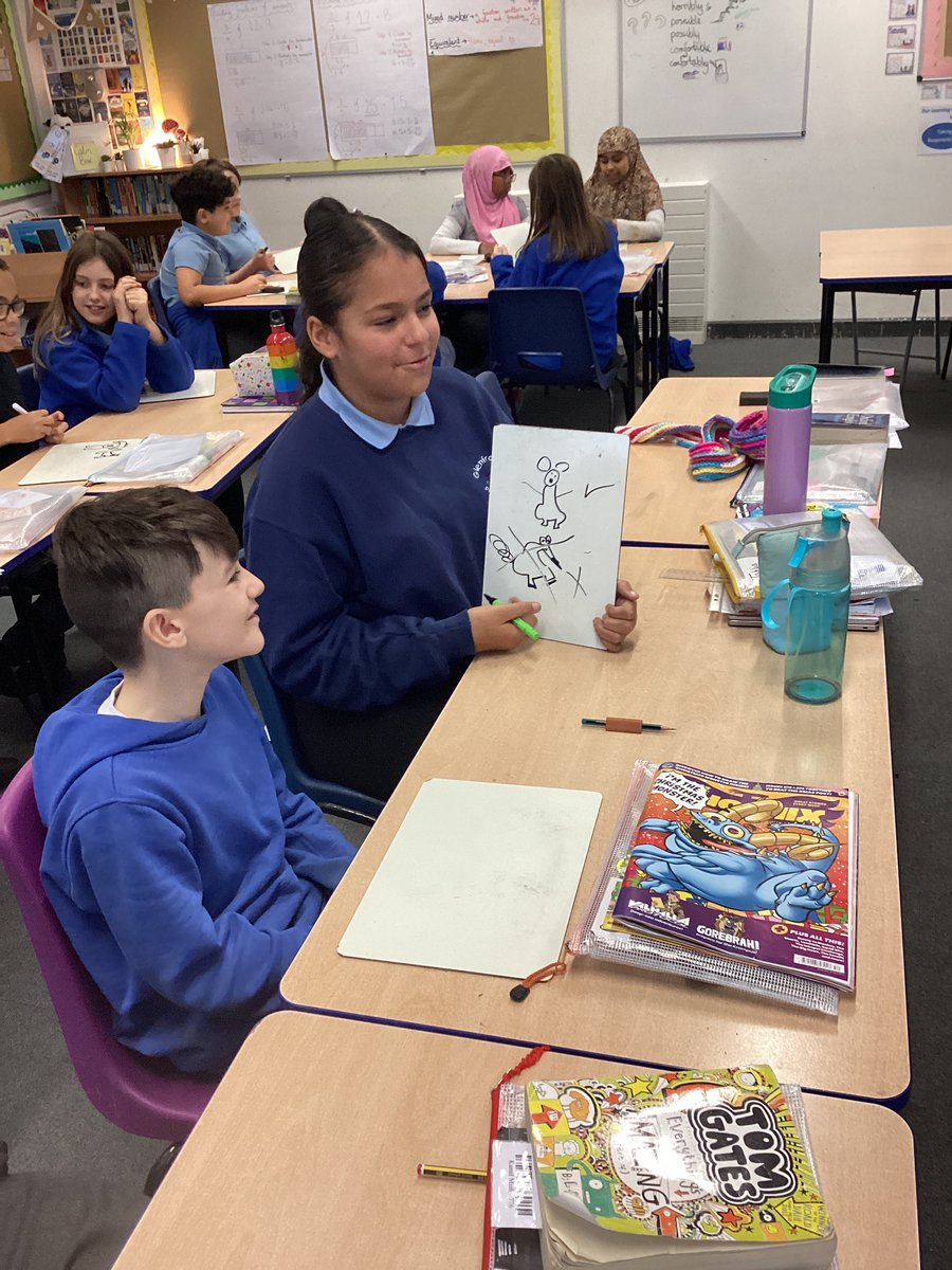 glenfromep's tweet photo. #JuniperClass focused on our speaking skills in #French today! We have been working SUPER hard on saying what pets we have, what they are called and what pets we do not have! We rehearsed a conversation with our partner whilst they drew pictures for our sentences #year6 https://t.co/Kgrd62ka7c
