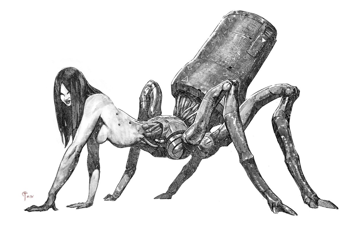 APalma_concept's tweet image. Mech Spider Legs