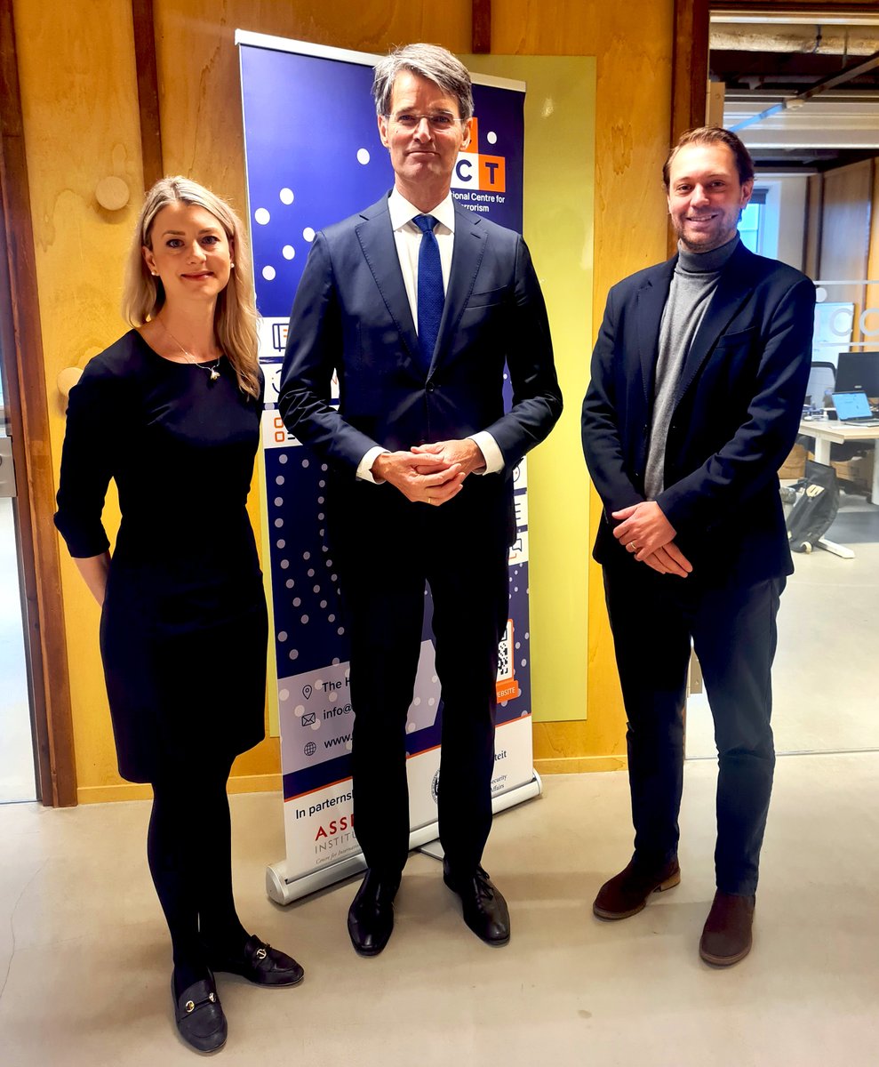 It was an honour to host today Mr Erik Akerboom <a href="/DG_Akerboom/">Erik Akerboom@DG_AIVD</a>, Director General of <a href="/AIVD/">AIVD</a>, for recording an episode of the next ICCT #Podcast Series focused on anti-institutional #extremism.

Stay tuned for the release in January 2024!