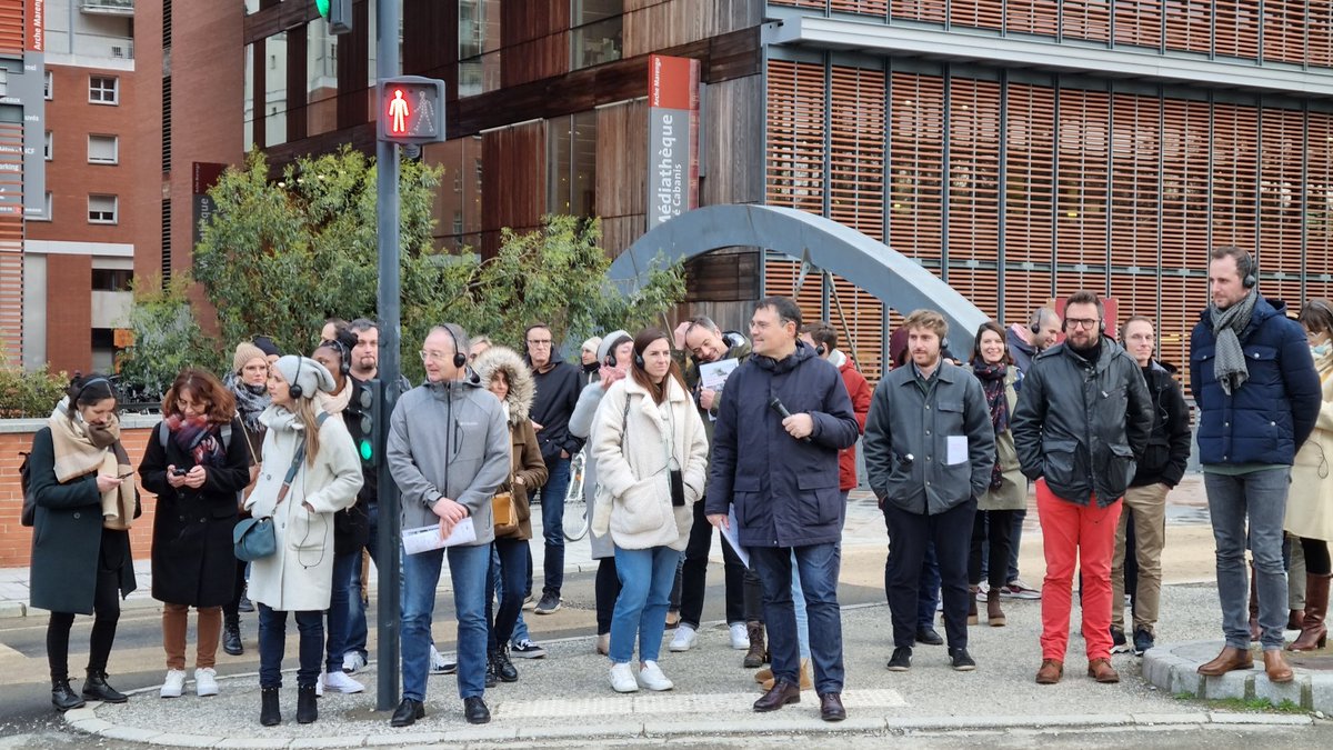 cervennansky's tweet image. Visite du projet Grand Matabiau avec @cap_com à #Toulouse #capcom23