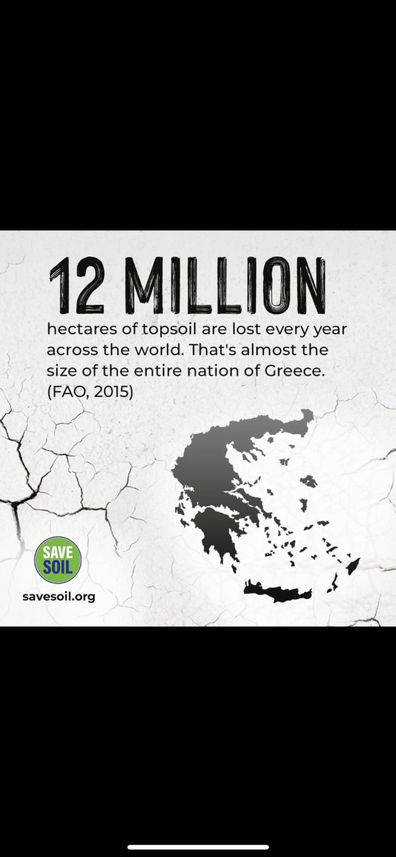 kushpatel124's tweet photo. Addressing soil degradation globally is the need for the hour #SaveSoil #SoilForClimateAction 🌱 https://t.co/KW364x2MpE