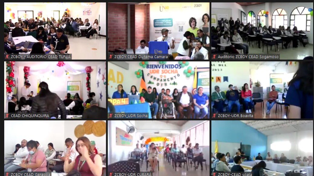 ElOIRdelaRegion's tweet photo. @UNAD_ZCBOY @luzmarthav @julialbaangelo @nmmorenol @JaimeLeal_ @UNALOficial @unadduitama @RedDocentesUNAD @RedIBm254460 @RedestUNAD @UniversidadUNAD @labarrerat @TvUnadVirtual @DIAFER07 En este momento se desarrolla  de manera paralela en los 8 centros de la @UNAD_ZCBOY la Carpa Territorios de Paz, acción ciudadana, en un intercambio de saberes de los líderes sociales invitados. #CampamentoOIRTerritoriosdePazyVida https://t.co/cCVJkwbq7s