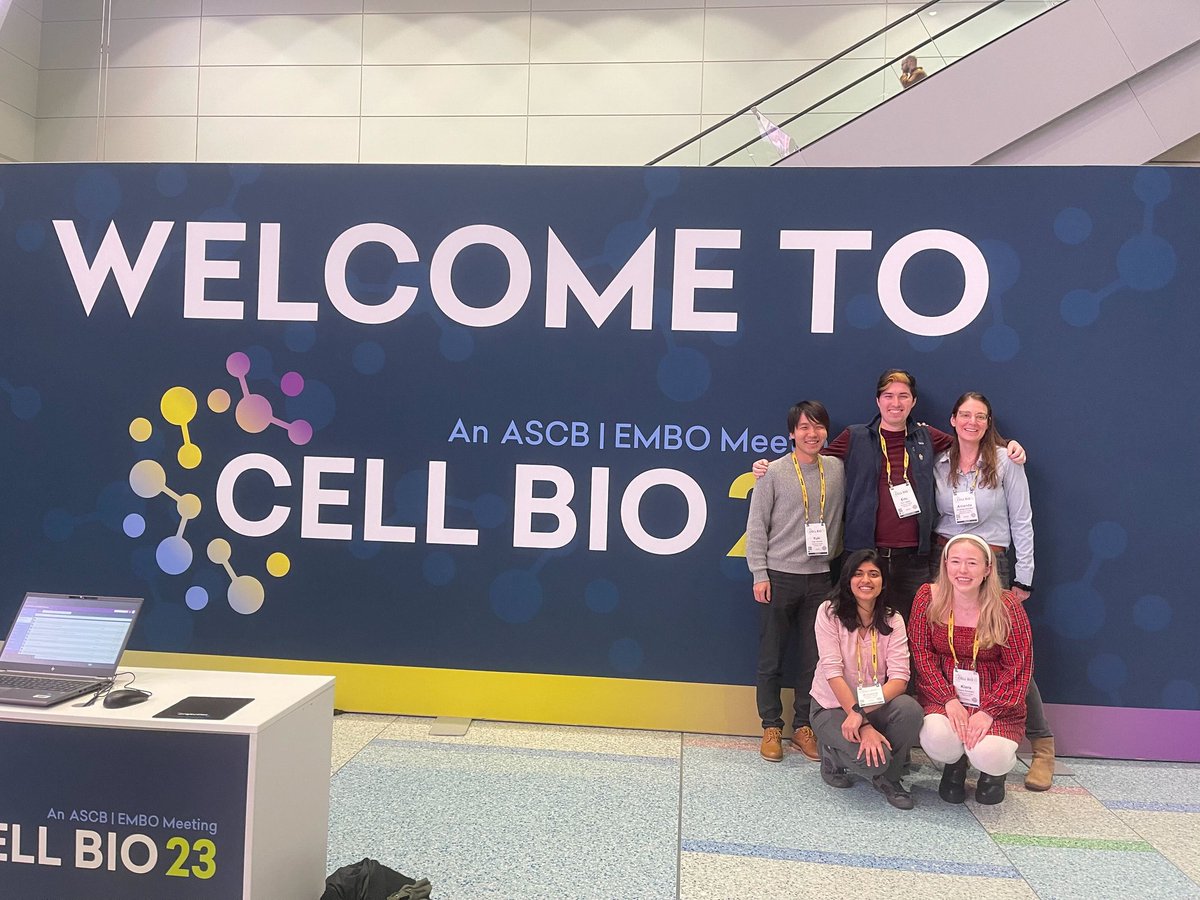 We're having a great #cellbio2023 so far! Looking forward to more great talks and posters today and tomorrow.