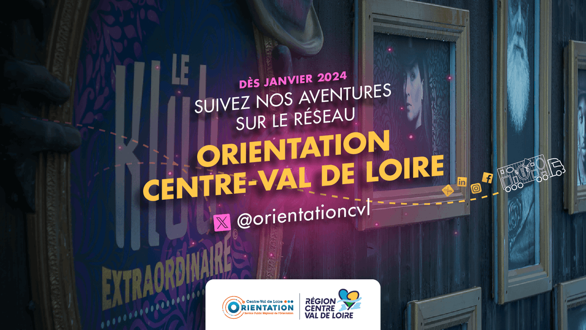 📱À partir de janvier 2024, suivez l’actualité du Klub Extraordinaire sur <a href="/orientationcvl/">Orientation Formation Emploi Centre-Val de Loire</a>

Retrouvez toutes les dates. leklubextraordinaire.fr/agenda-date/

#Klubextraordinaire  #acteursemploi  #roadshow #centrevaldeloire #RCVL  <a href="/RCValdeLoire/">Région Centre-Val de Loire</a> #YEPS