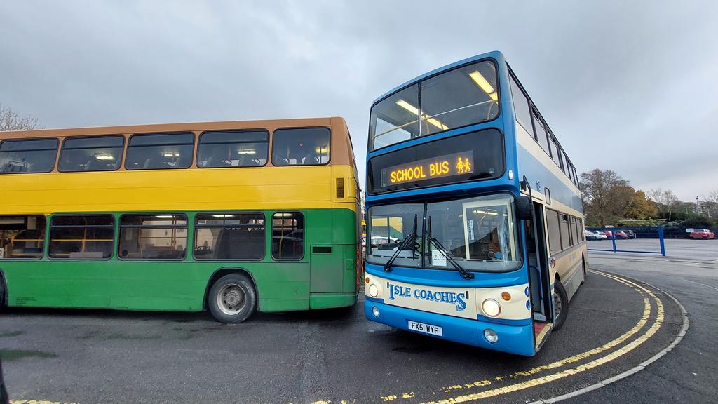 Back out behind the wheel today on a school contract. I'm worried that it seems to be nearly 14 years since I last drove the school bus... am I really that old?