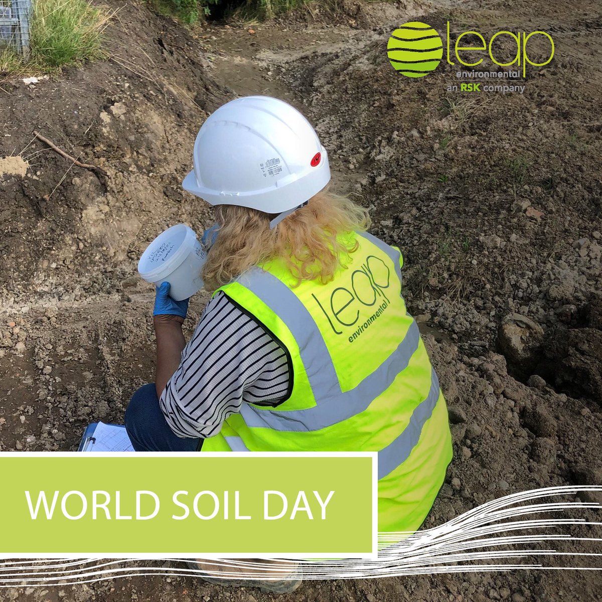 Today is World Soil Day, we handle soil daily, sampling it for contamination or assessing its quality for reuse. It’s a resource we need to look after, with over 95% of our food generated from soil. If you need advice on material management, please do not hesitate to get in touch
