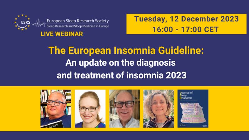 ESRS_Sleep's tweet photo. ⏰ The ESRS webinar on Insomnia is just a week away. Prof. Dr. Dieter Riemann, alongside esteemed co-authors, will delve into the latest updates from the JSR European Insomnia Guideline. 🗓️ 12 December, 16:00-17:00 CET.
Secure your spot 🔗https://t.co/08YGWJrmOW https://t.co/OM5D51XV34