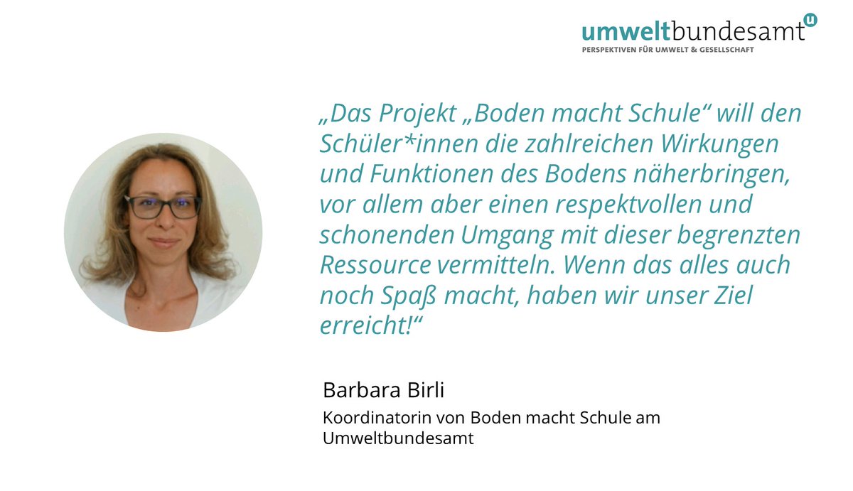 Das Projekt 'Boden mach Schule' zeigt Schüler:innen beim 'Humuswühlen' welche Bedeutung Boden für uns und unsere Umwelt hat. Seit 10 Jahre wird unsere nächste Generation nun schon vom Umweltbundesamt durch Workshops zu Bodenkundler:innen ausgebildet. 👉ow.ly/jF5350Qfq8X