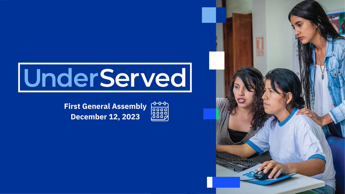 UnderServed (@under_served) on Twitter photo 🤝The <a href="/Under_Served/">UnderServed</a> General Assembly unites consortium members on Dec 12, marking 6 months since launch! We will review achievements, plan milestones & strategise for the future. Exciting updates ahead! #UnderServed #EUnderServed
🔗For more details👉underserved-project.eu 🤝The <a href="/Under_Served/">UnderServed</a> General Assembly unites consortium members on Dec 12, marking 6 months since launch! We will review achievements, plan milestones & strategise for the future. Exciting updates ahead! #UnderServed #EUnderServed
🔗For more details👉underserved-project.eu