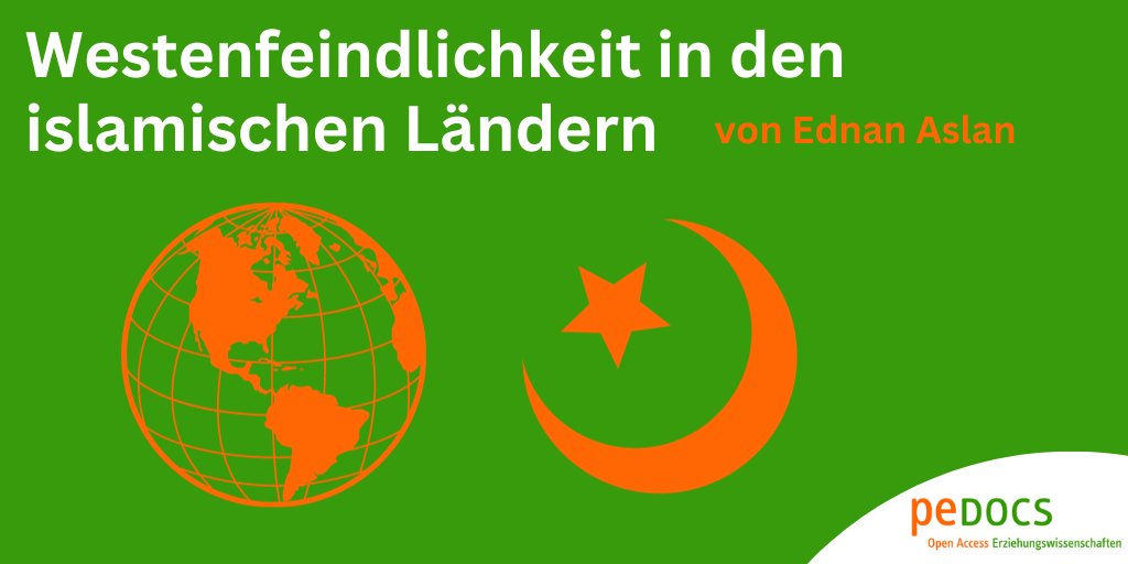 Das Ziel dieses Beitrages besteht darin, die  politischen und islamistischen Hintergründe der Westenfeindlichkeit zu  erschließen und die aktuellen Diskussionen zur Stellung der westlichen Werte in islamisch geprägten Kulturen zu erörtern.

👇
doi.org/10.25656/01:26…