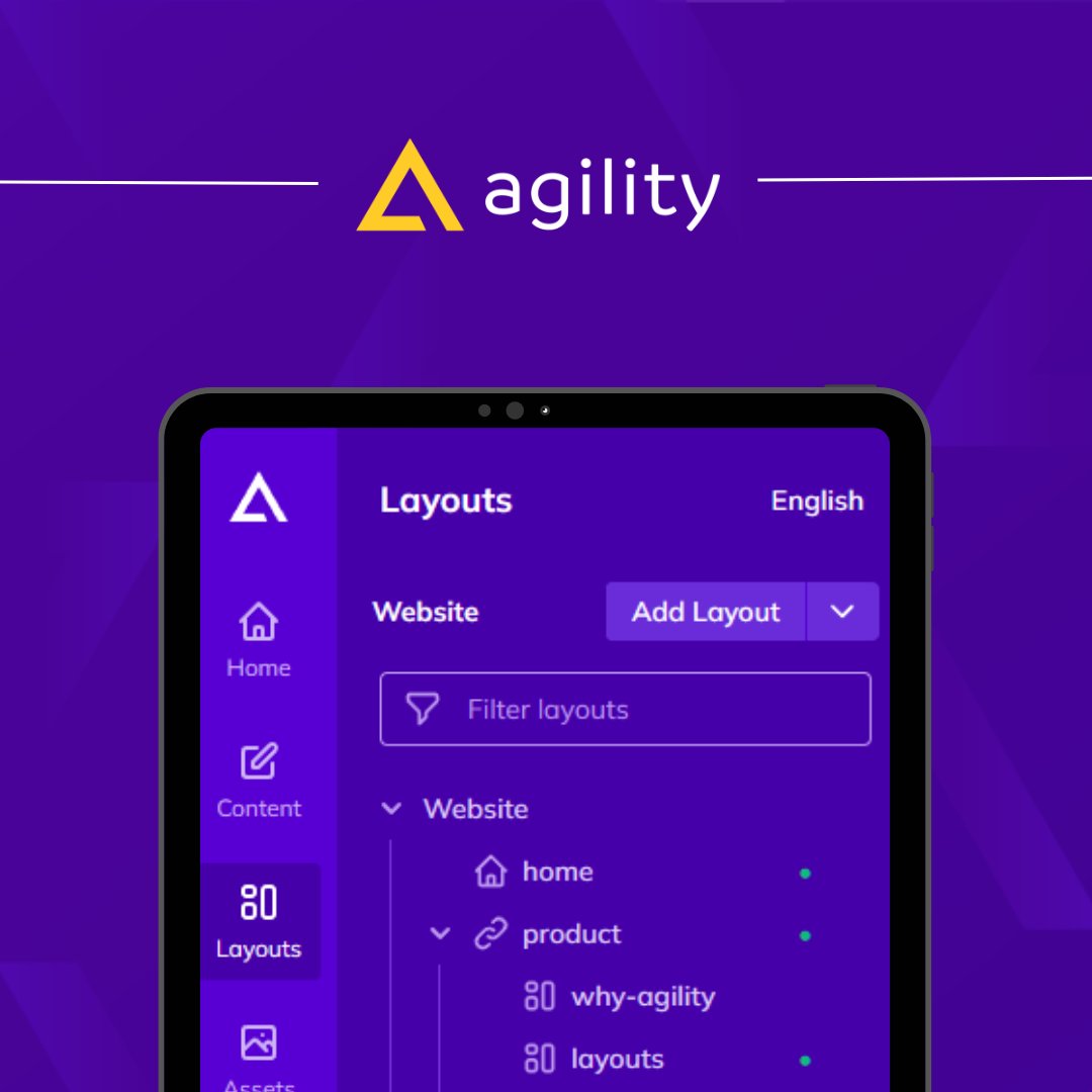 AgilityCMS's tweet photo. Are you curious about how Layouts function and why companies worldwide rely on Agility to handle their content? Dive into our docsite page to get started on the creation and management of layouts!
https://t.co/09jzGRytwV
#AgilityCMS #ContentManagement #Layouts https://t.co/8sVY4vCJ8I