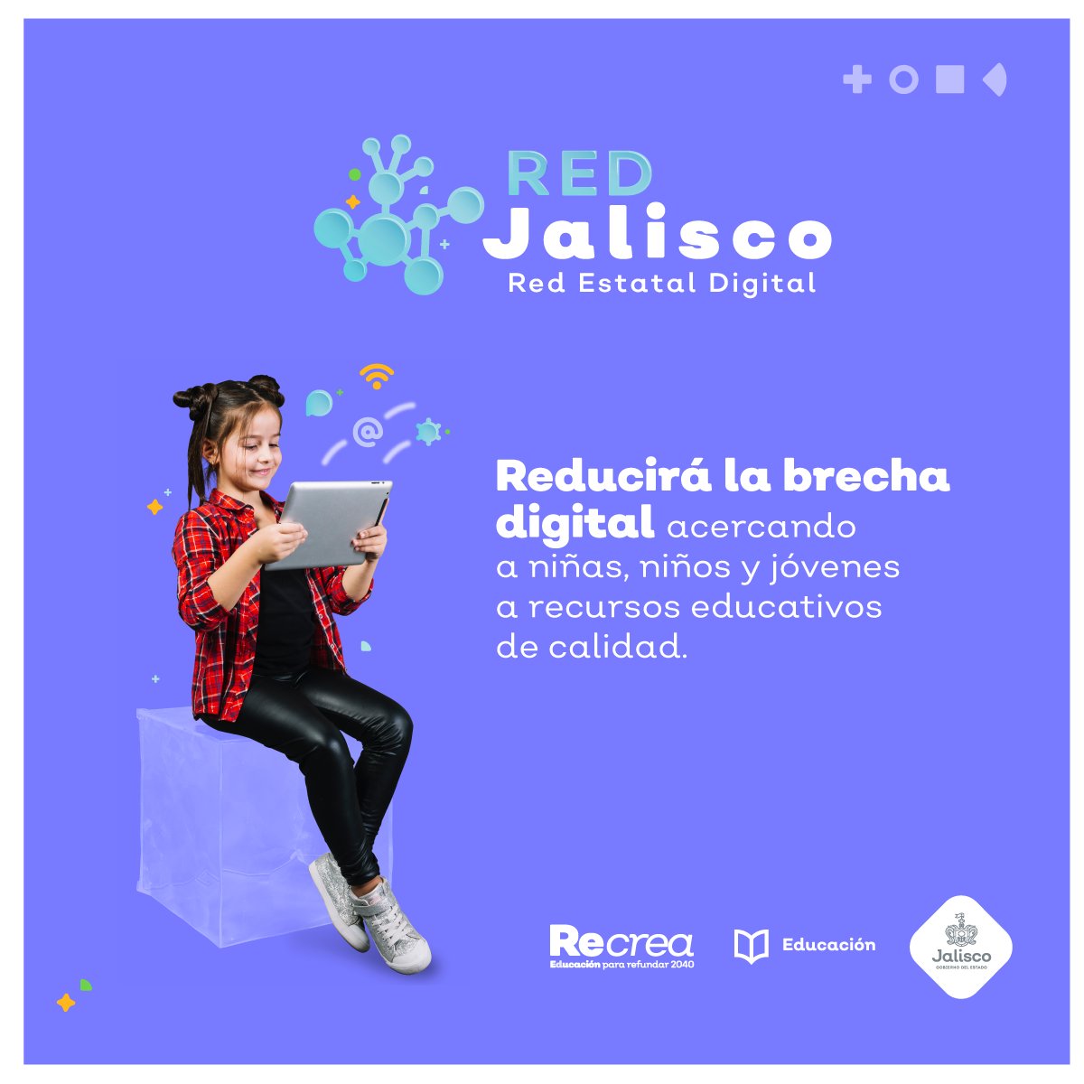 GobiernoJalisco's tweet photo. Impulsamos el proyecto de #RedJalisco para garantizar el acceso a internet de alta velocidad en todo el estado y consolidar el mejor sistema educativo del país con la tecnología. https://t.co/aeT9JUmBzq