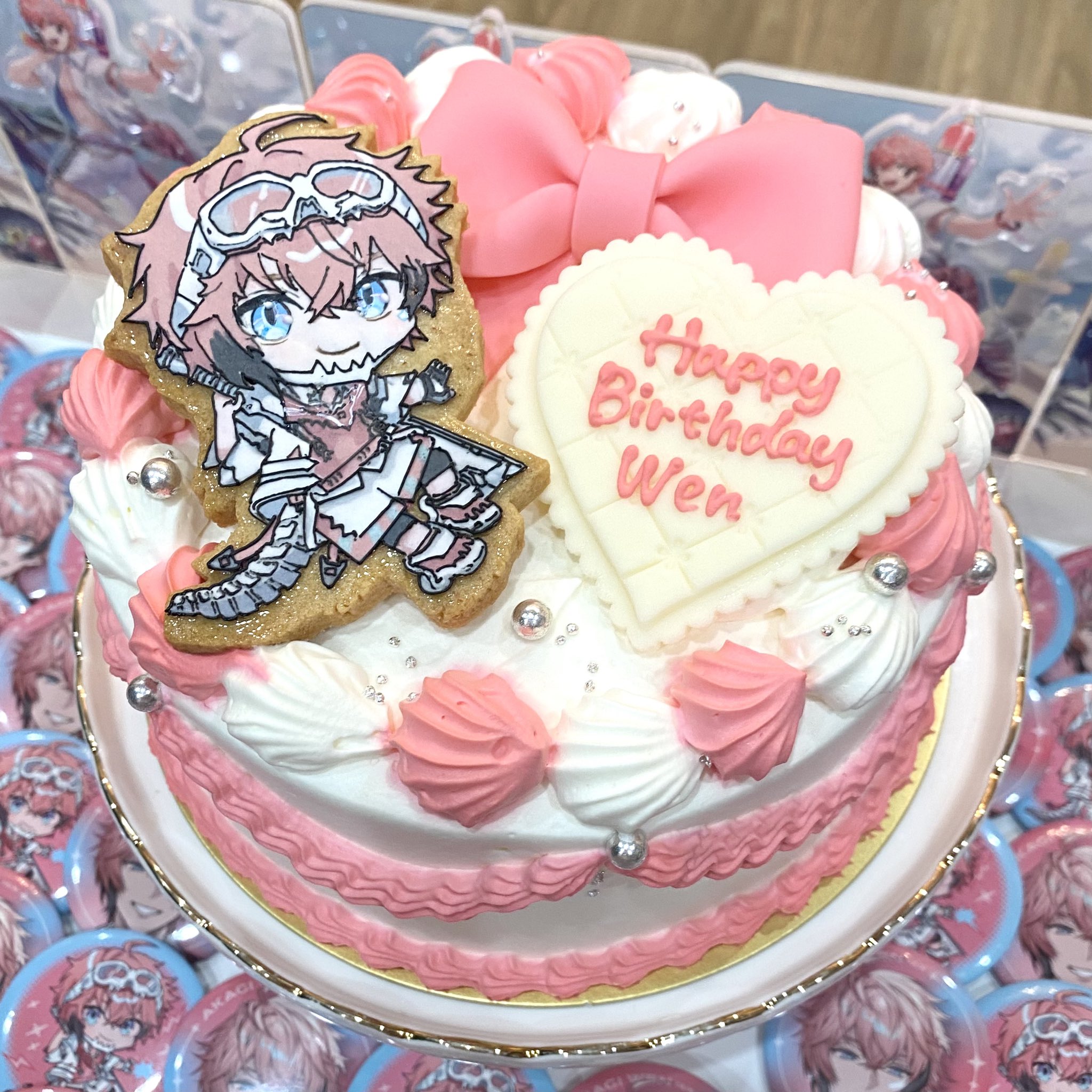 赤城ウェン 誕生日グッズ 2023 🌈彩虹社代購🌈 【🎂赤城ウェン誕生日