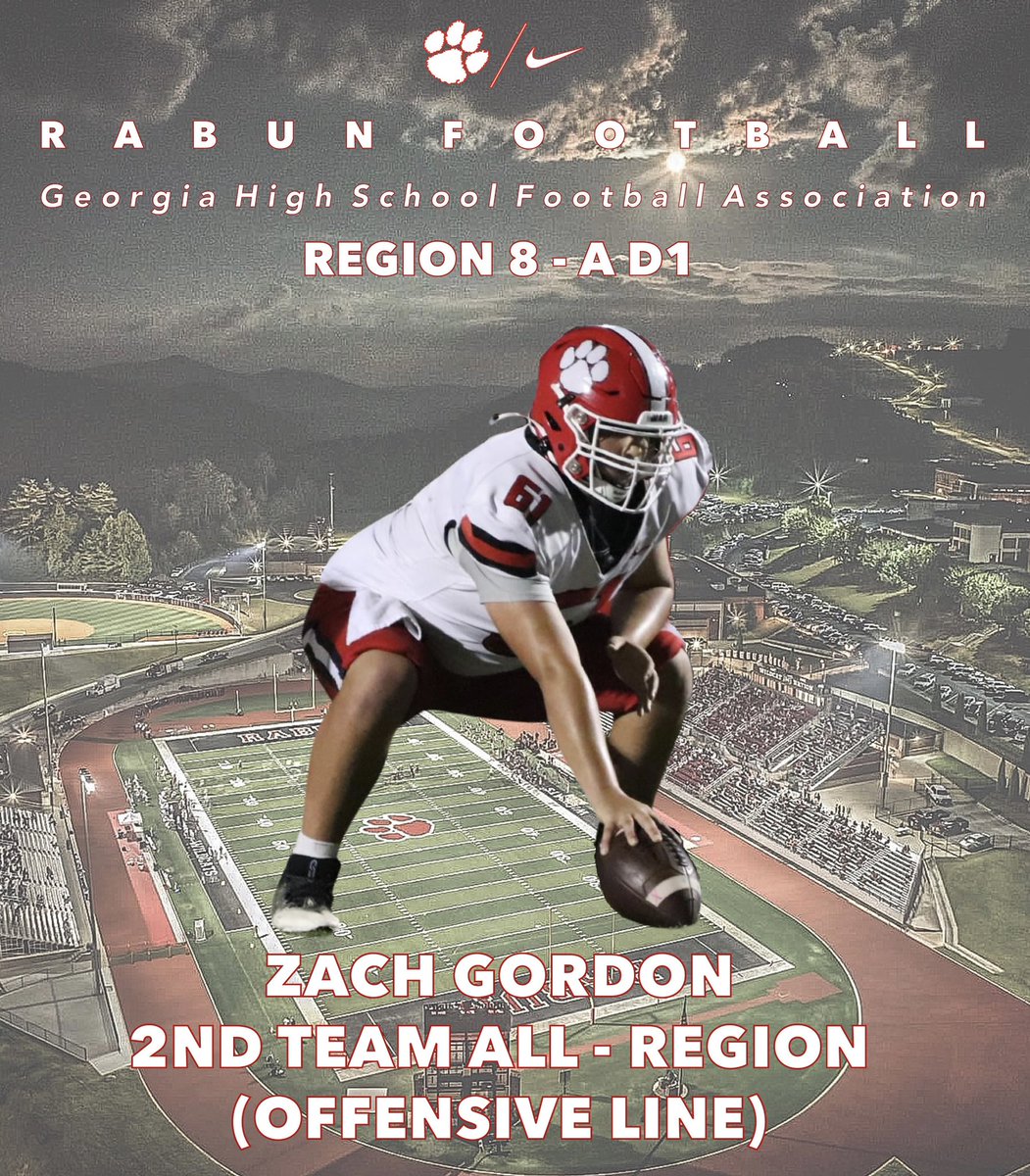 REGION 8 - A D1
2ND TEAM ALL - REGION
<a href="/BZGordon61/">Zach Gordon</a> 
#waR