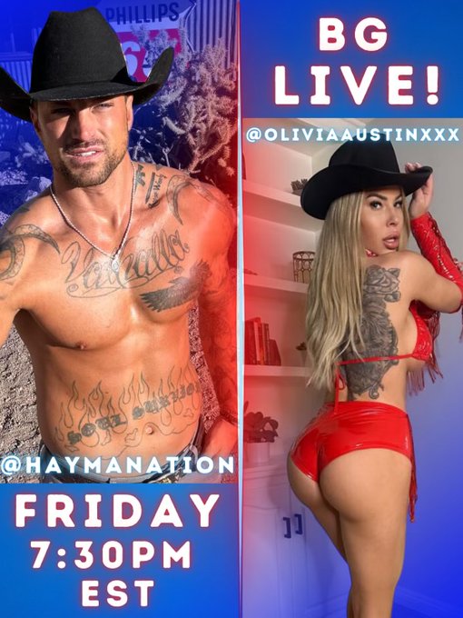 Don't miss my live show this friday with @ChrisHa81072822 😈 https://t.co/mCbD67j6vI<a class="tags" target="_blank" title="On Twitter" href="/?out=eyJ0eXAiOiJKV1QiLCJhbGciOiJIUzUxMiJ9.eyJpYXQiOjE3MjA3NDMzMTgsImlzcyI6InR3cG9ybnN0YXJzLmNvbSIsIm5iZiI6MTcyMDc0MzMxOCwiZXhwIjoxNzUyMjc5MzE4LCJyZWRpcmVjdF91cmwiOiJodHRwczovL3R3aXR0ZXIuY29tL0NocmlzSGE4MTA3MjgyMiJ9.RNTzYNbJW3ApnrOA0pySNJ1aVfRXEsR3NFAoB38JUwyV8OtP_aP8GYgZPa85MB2mIYjqe9S1kT6eaSWx4SnR8Q">@ChrisHa81072822</a>
