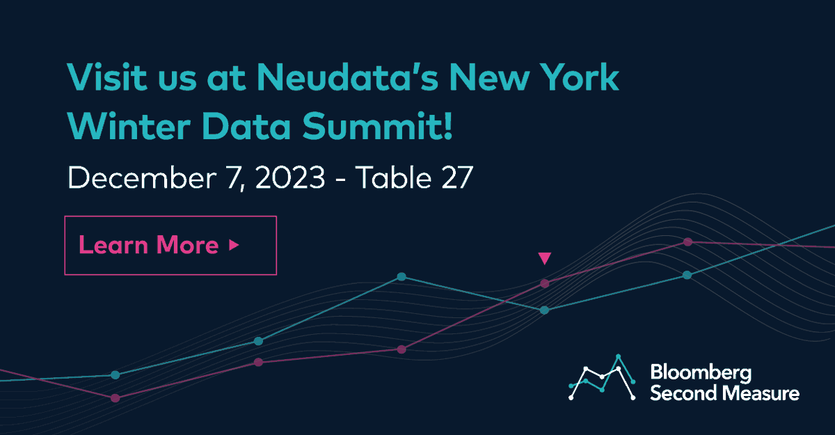 Bloomberg Second Measure tweet media