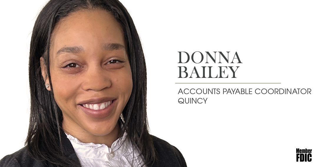 myHOMEBANK's tweet photo. Meet Accounts Payable Coordinator, Donna Bailey. Donna joined the HOMEBANK family in May of 2023 &amp; has become a major asset to our finance department. We are so lucky to have Donna on our team! Thank you for all that you do! #employeespotlight #myhomebank

MEMBER FDIC https://t.co/5ZiLirJPt1