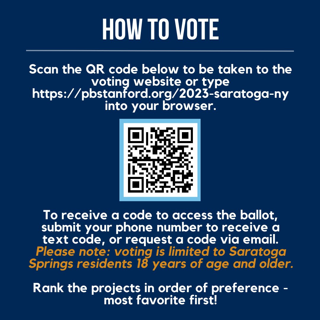 Voting starts TODAY! Check out the projects on the ballot and how to vote below⬇️⬇️⬇️