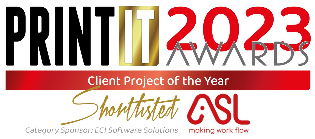 🎉🏆 TONIGHT'S THE NIGHT! 🏆🎉

ASL are attending the Print IT Awards tonight! It's an honour to be nominated in 3 categories among the industry's best and brightest, celebrating innovation and excellence. 🖨️✨

 We look forward to seeing everyone there tonight!

#PrintIndustry