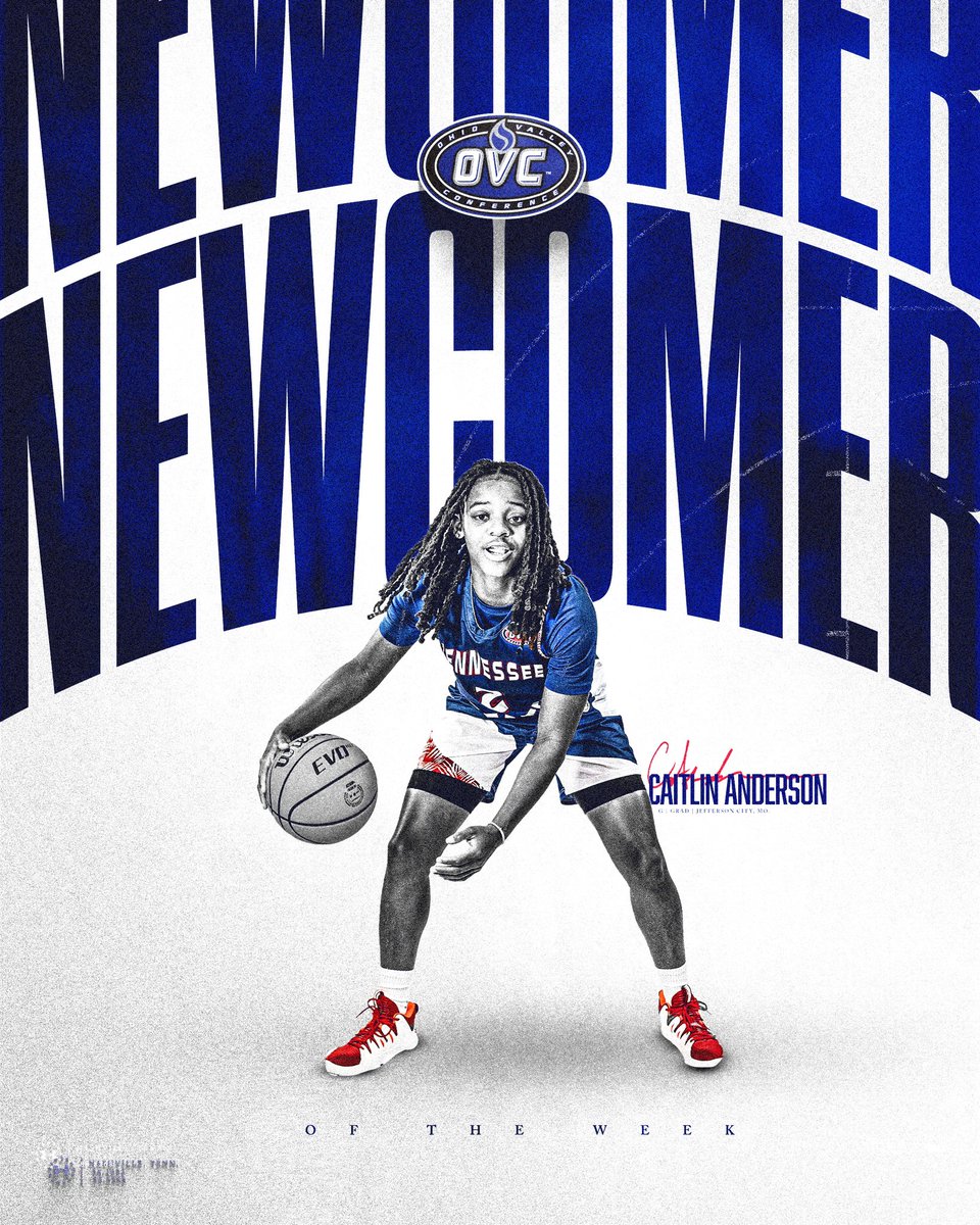 𝙊𝙑𝘾 𝙉𝙚𝙬𝙘𝙤𝙢𝙚𝙧 𝙤𝙛 𝙩𝙝𝙚 𝙒𝙚𝙚𝙠

𝗖𝗮𝗶𝘁𝗹𝗶𝗻 𝗔𝗻𝗱𝗲𝗿𝘀𝗼𝗻

📊 12.5 ppg, 4.0 reb &amp; 3.5 assists over 2️⃣ games against Cincy and Akron 

#RoarCity x #PressPlay