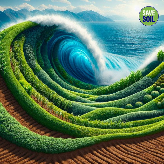 shikak2003's tweet photo. At COP28, it's time to recognize the vital role of soil to combat climate change! #SoilForClimateAction  https://t.co/3MTjKCkrcy @SadhguruJV @cpsavesoil https://t.co/B68WWUqWOb