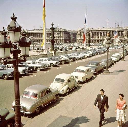 Place de la Concorde. 1956. Paris