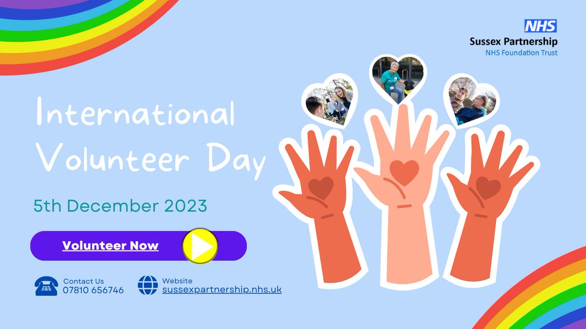 #InternationalVolunteersDay is a global observance that celebrates and recognizes the contributions of volunteers worldwide. #ThankYouVolunteers for dedicating your time and skills to make positive changes in your communities @spft_nhs @ppt_spft and beyond.