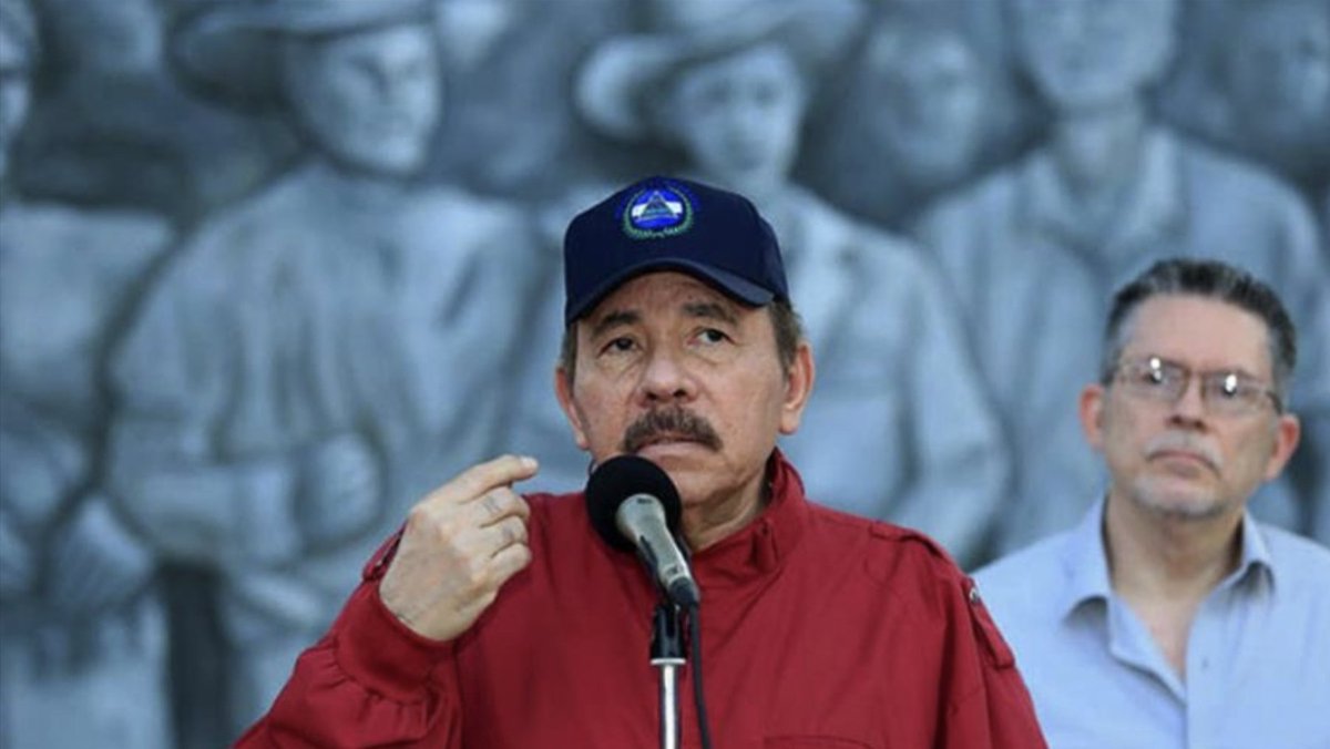 Nikaragua, Arjantindeki büyükelçisini geri çekme kararı aldı. Arjantin devlet başkanı seçilen Javier Milei'nin Nikaragua başkanı Daniel Ortega hükümetine yönelik tekrarlanan karşıt ifadeleri gerekçe gösterildi. #Nicaragua #Argentina #Diplomacy