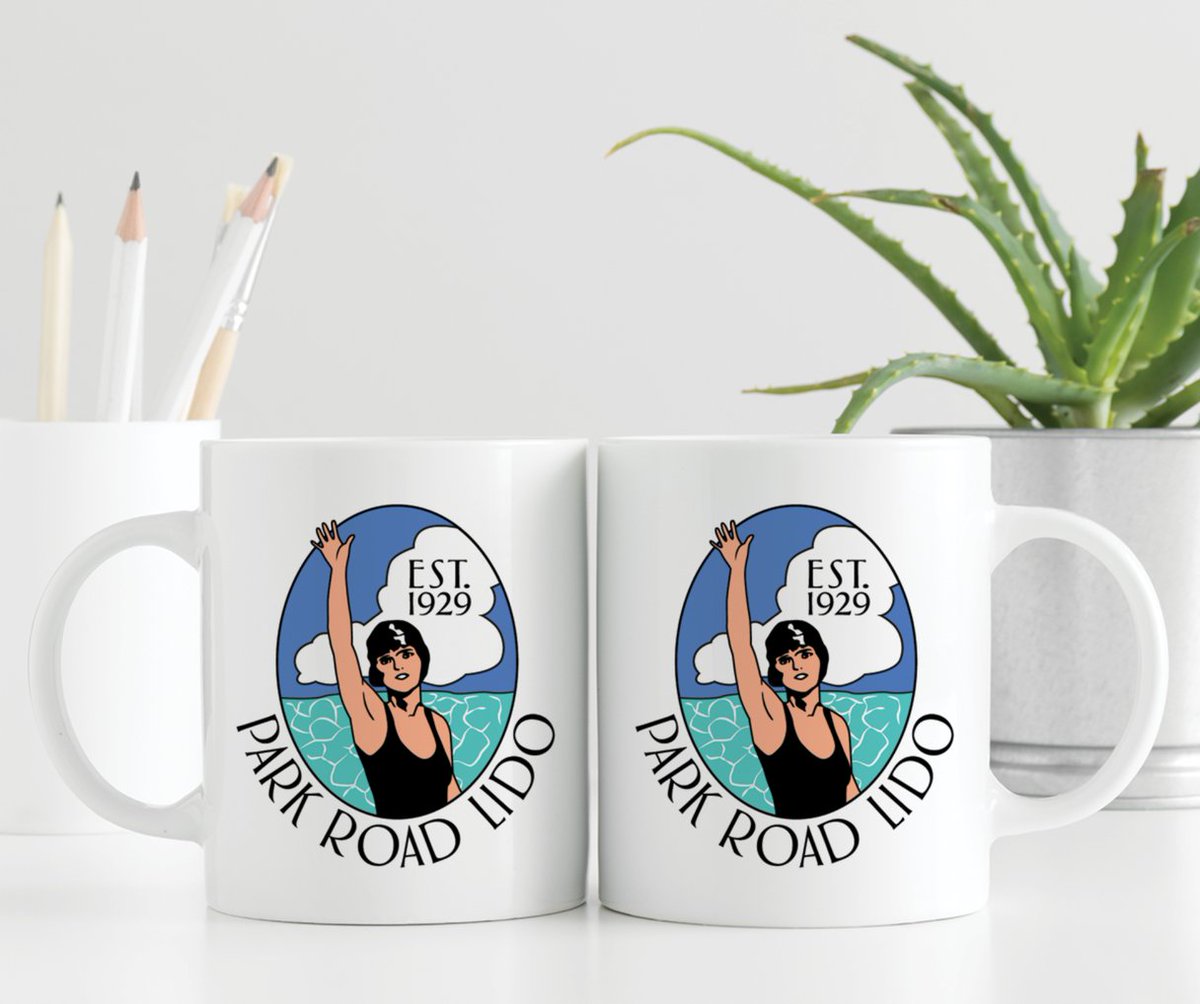 ☕️ First up, we start with these gorgeous mugs from <a href="/ParkRoadLido/">Park Road Lido User Group</a> — perfect for a mulled wine or a hot chocolate on a winter's evening. 

And, as a bonus, they're also dishwasher friendly.   #LidoGiftGuide parkroadlido.org.uk/merchandise