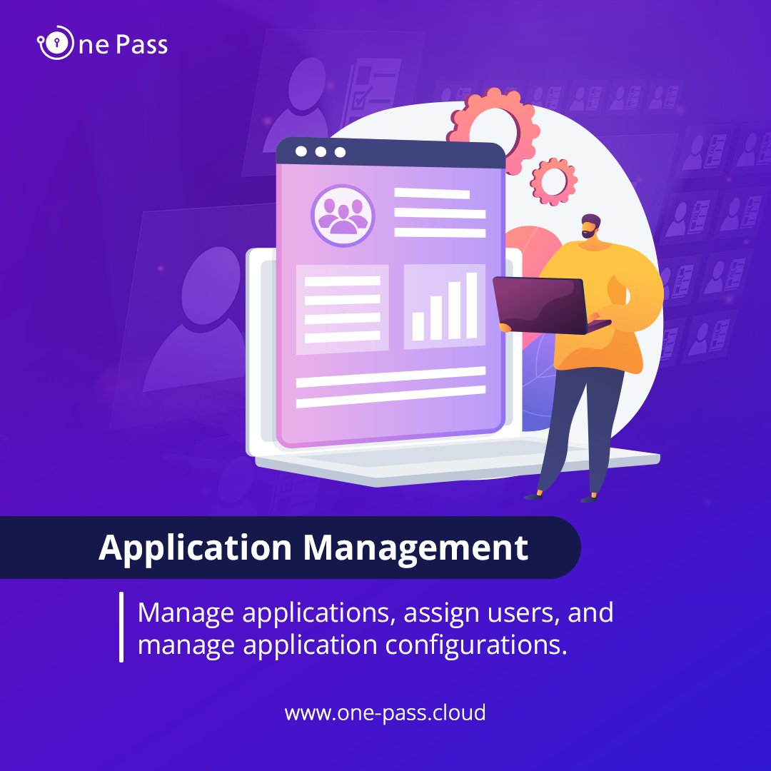 Discover how OnePass' application management works hand in hand to safeguard your digital assets, enhance user experiences, and streamline the management of your digital environment.

#OnePass #IAM #AppManagement