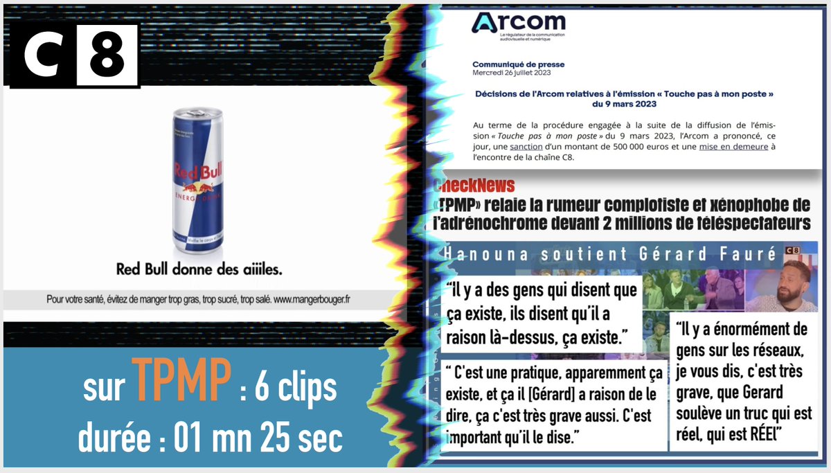 slpng_giants_fr's tweet photo. Avez-vous regardé #TPMP hier @RedBullFrance ? Toute l'équipe visiblement briefée pour suivre un script qui abonde dans le sens de Marion Maréchal Le Pen.
Vous pensiez payer des pubs dans une émission de divertissement ? 
C'est un cloaque doublé d'un meeting d'extrême-droite ! https://t.co/yZmaCHz23a